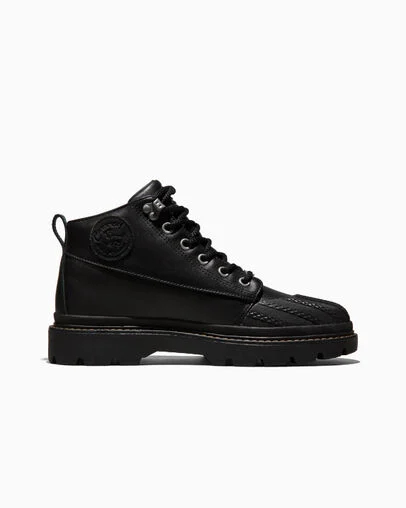 1908 Bronco Boot Black/Apple Cinnamon, Outer Side View