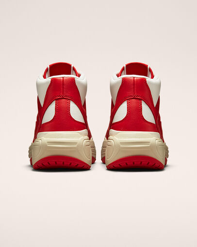 Weapon CX Varsity Color University Red/White, Heel View