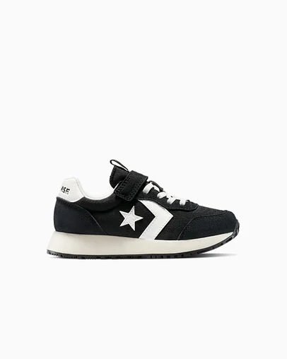 Converse Omega Trainer Easy-On Black/Vintage White/Egret, Outer Side View