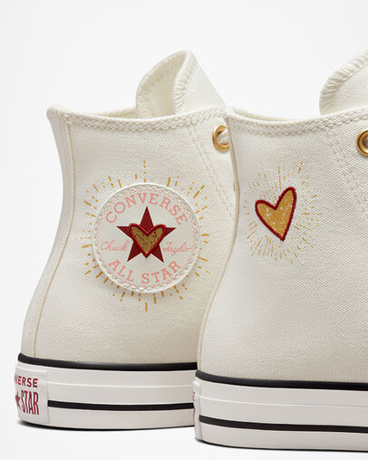 chuck taylor heart converse white