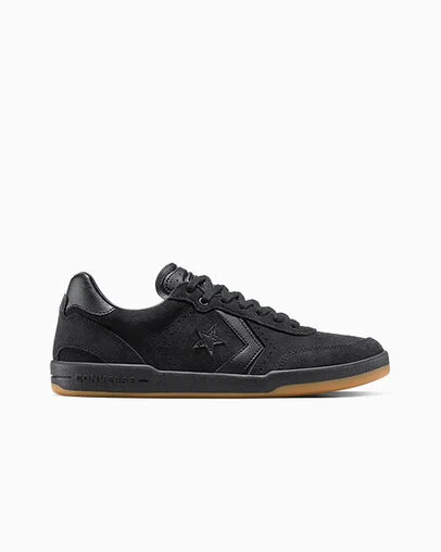 CONS Louie Lopez Pro 2 Suede Black/Black/Gum, Outer Side View