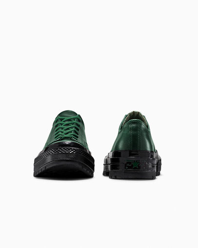 Chuck 70 National Leather Branch Out/Branch Out/Black, Heel View