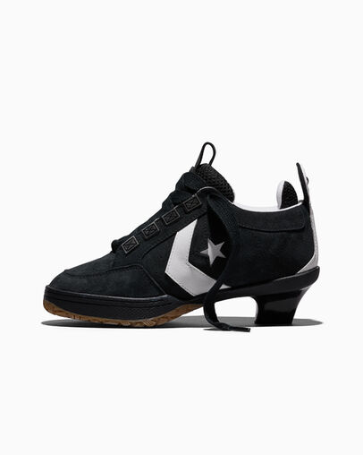 Converse x Vaquera VX-1 Heel Black/White/Honey, Inner Side View