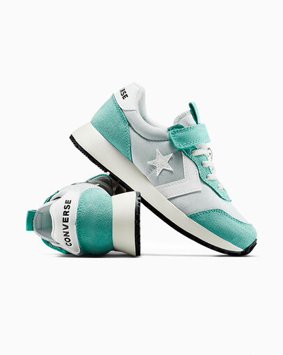 Converse Omega Trainer Easy-On Archive Sea Green, Detail Angle View