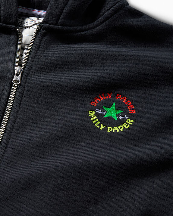Converse x Daily Paper Full Zip Hoodie Converse Black