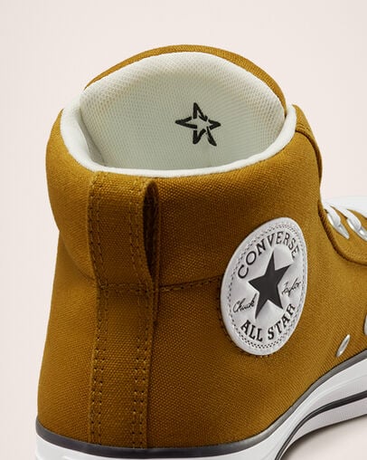 Chuck Taylor All Star Street Canvas Dark Wheat/White/Black, Detail Angle View