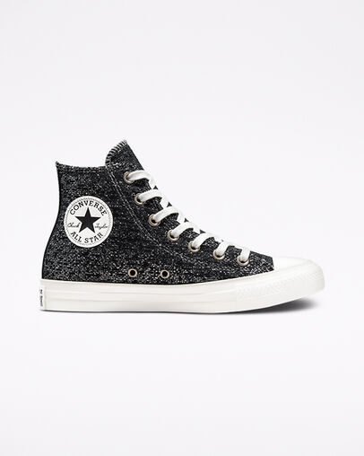 Golden Repair Chuck Taylor All Star Nero/Argento/Bianco, Outer Side View