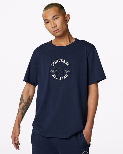 Chuck Taylor Heritage Short Sleeve T-Shirt Obsidian, Front View