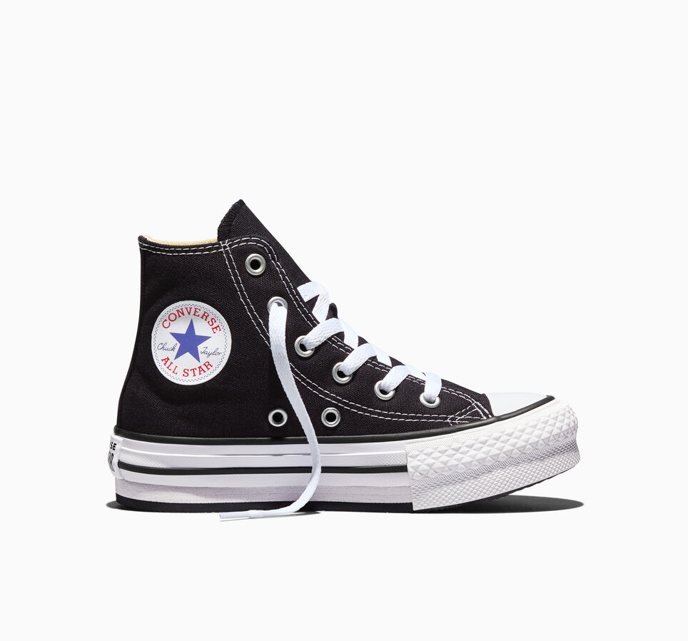 Chuck Taylor All Star Lift Platform Zwart/Wit/Zwart