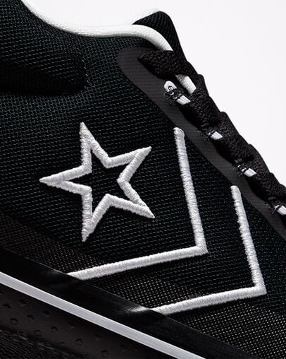 All Star BB EVO Between the Lines Black/White/Black, Detail Angle View