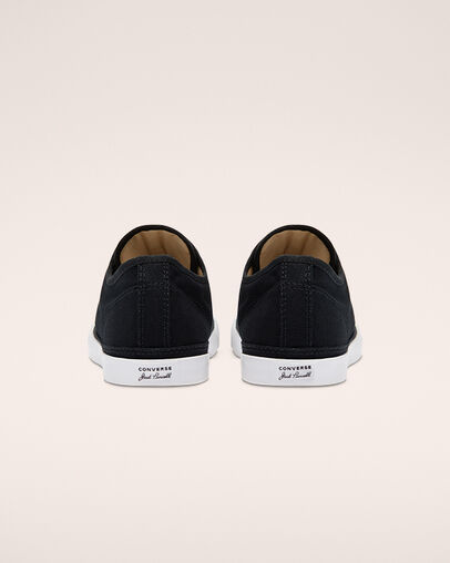 Jack Purcell LP Canvas Color Black/Natural/White, Heel View