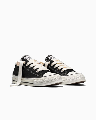 Converse Chuck Taylor Throwback Black/Vintage White/Red — foto 6