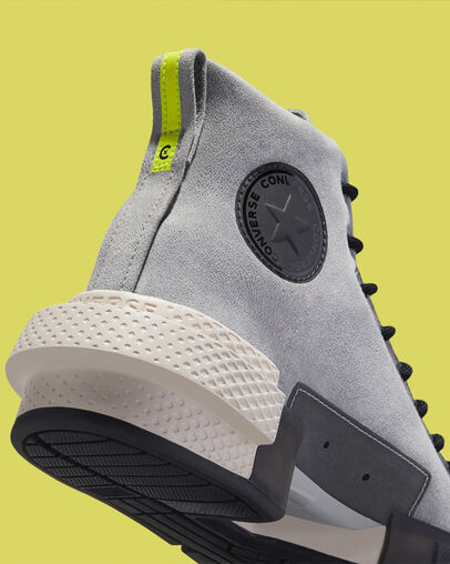 Unisex All Star Disrupt CX Ash Stone/Lt Orewood Brown, Detail Angle View