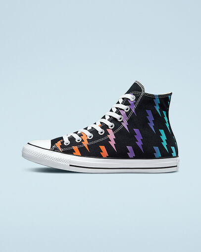 Chuck Taylor All Star Archive Prints Black/Baltic Blue/Washed Teal, Inner Side View