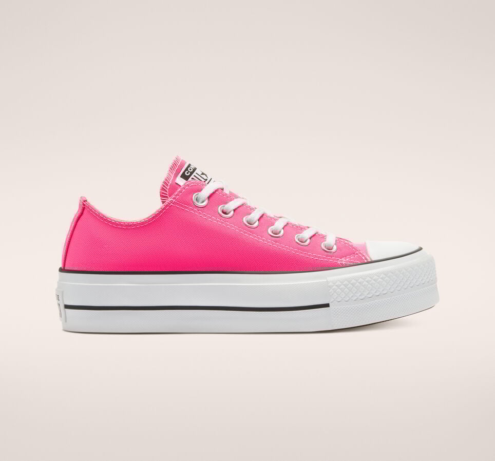 Pink Converse Neon Platform Converse CONVERSE Chuck Taylor All