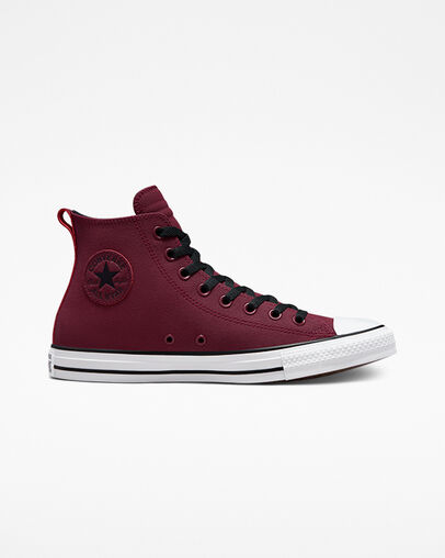 Chuck Taylor All Star TecTuff Dark Beetroot/Wei&szlig;/Schwarz, Outer Side View