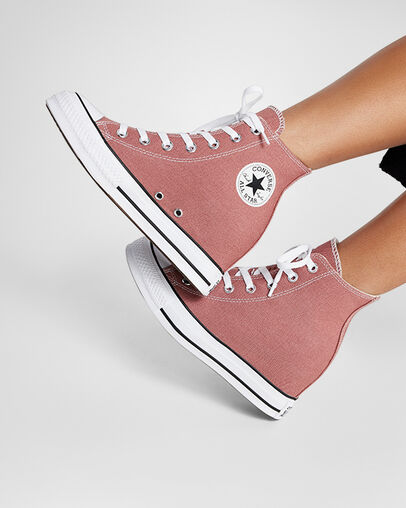 Chuck Taylor All Star Wedge Platform Light Saddle/White/Black, Reflective View