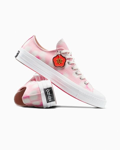Converse x Kenzo Chuck 70 Pink Cosmos/Strawberry Cream, Detail Angle View