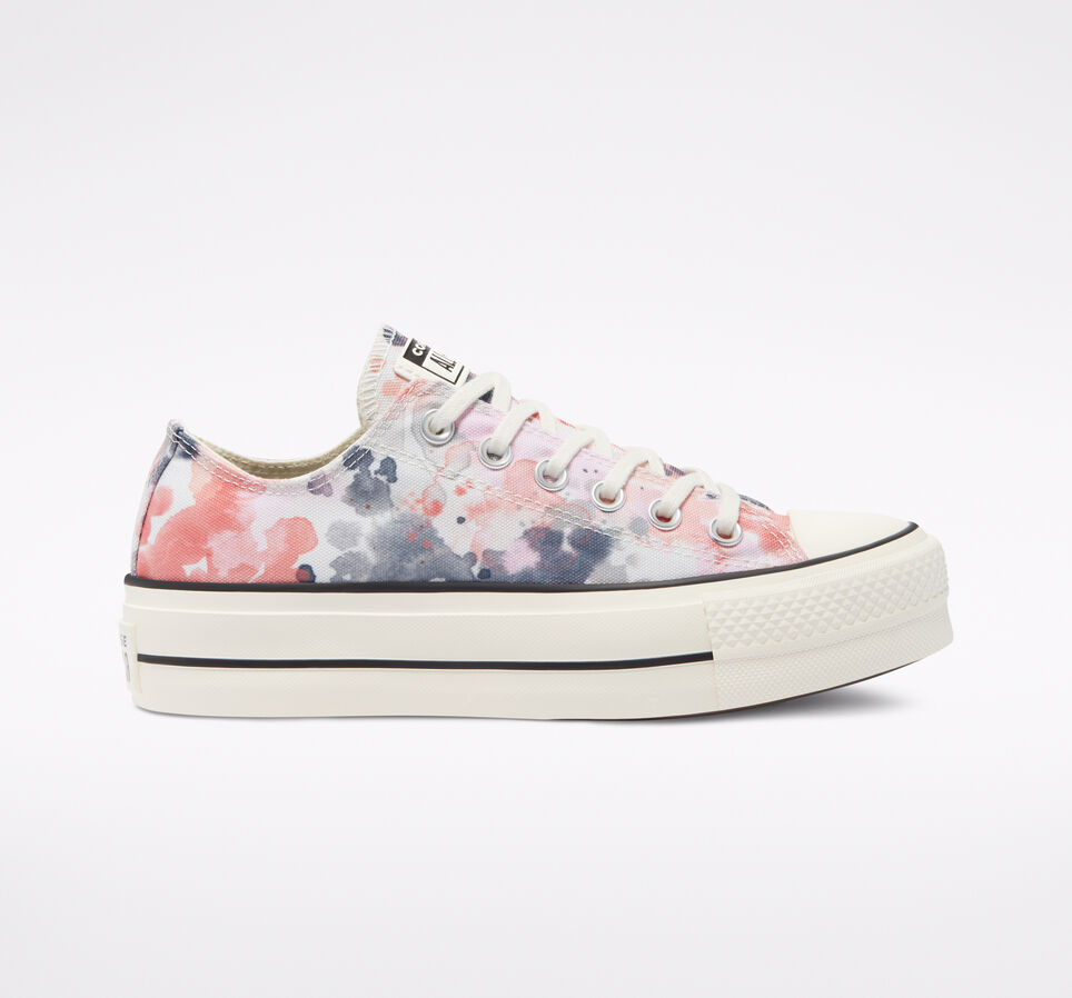Festival Platform Chuck Taylor All Star &Eacute;cru/Terre cuite rose/Noir