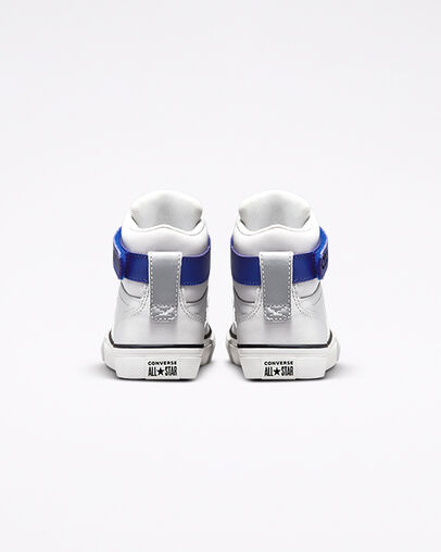 Pro Blaze Strap Reflective Mouse/Concord/Silver, Heel View