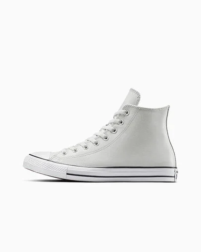 Chuck Taylor All Star Leather Barely Grey/Barely Grey, Inner Side View