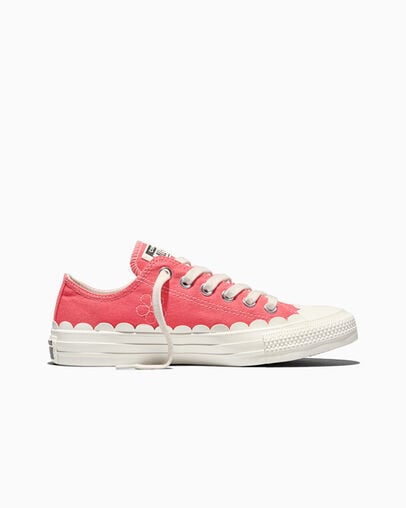 Chuck Taylor All Star Petal Pop Cherry Balm/Egret/Egret, Outer Side View