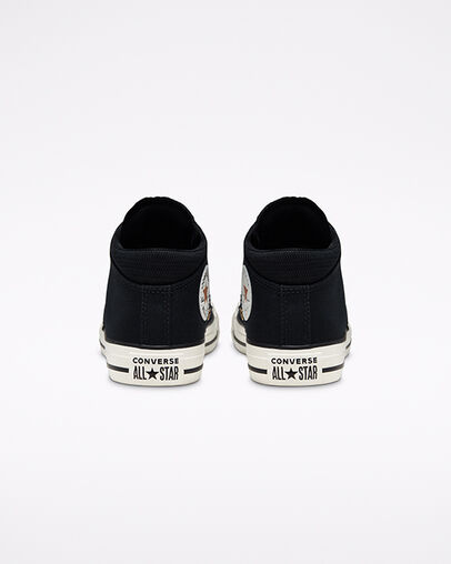 Chuck Taylor All Star Madison Black/White/Gold, Heel View