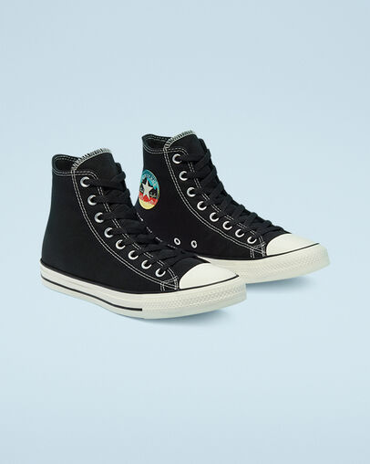 Chuck Taylor All Star The Great Outdoors Black/Egret/Black, Angled View