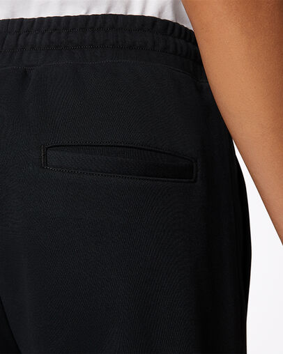 Pantal&oacute;n de ch&aacute;ndal Embroidered French Terry Negro Converse, Detail View