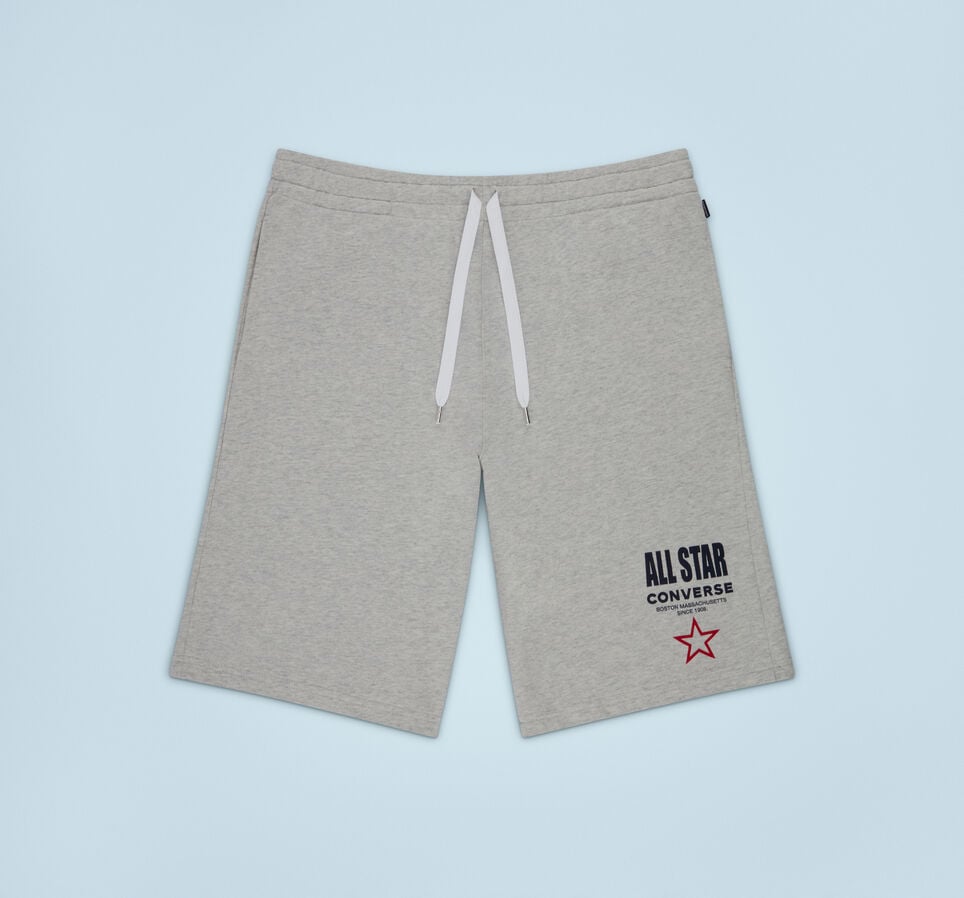 Basketball Long Bermuda Short Light Melange