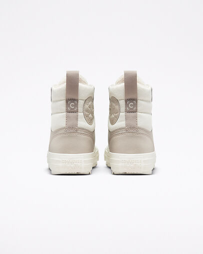 Chuck Taylor All Star Berkshire Boot Papyrus/Egret/Egret, Heel View