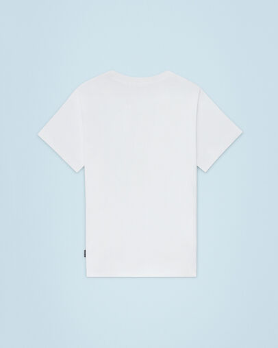 Flowers Are Blooming T-Shirt White, Back View