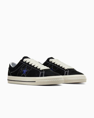 Converse CONS x Quartersnacks One Star Pro Negro/Garza/Hiperazul, Outer Side View