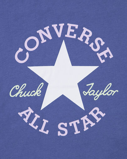 Chuck Taylor Patch Relaxed Short Sleeve T-Shirt Indigo Storm