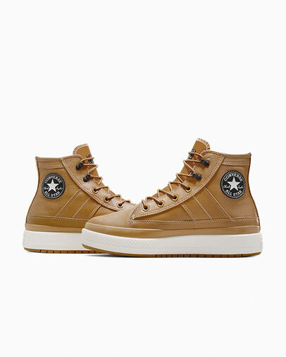 Chuck Taylor All Star Equip Waterproof Amanite brun clair/Amanite brun clair, Detail Angle View
