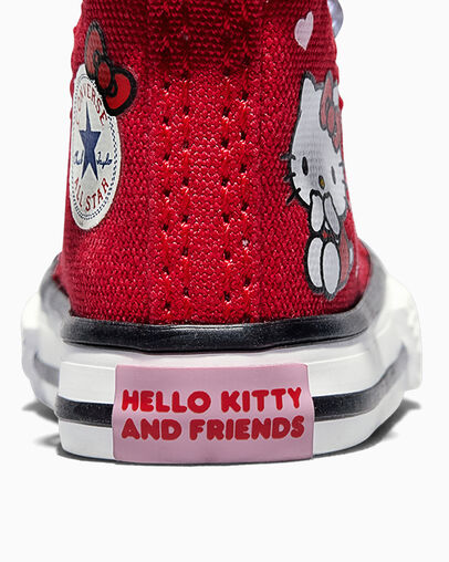 Converse x Hello Kitty And Friends Chuck Taylor All Star Keychain Red/White/Black, Detail View
