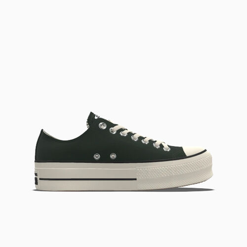 Converse Custom Chuck Taylor All Star Lift Platform By You Green Envy – 171210CHO24_greenenvy_GC