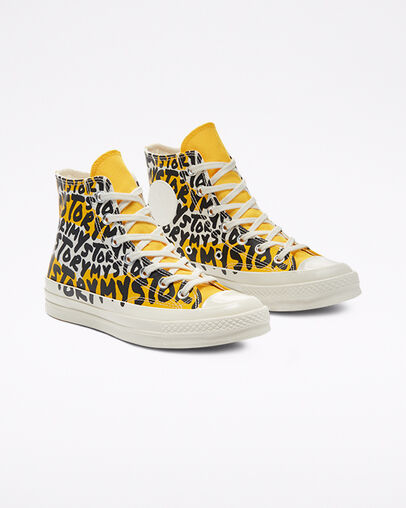 My Story Chuck 70 Garza/Amarillo/Negro, Angled View