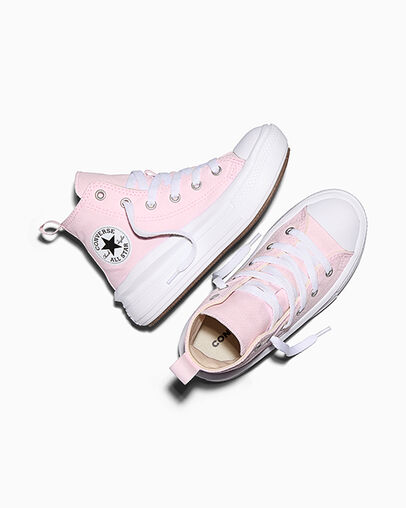 Chuck Taylor All Star Move Platform New Found Bloom/White/Black, Angled View