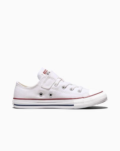 Chuck Taylor All Star Easy-On Blanco/Blanco/Natural, Outer Side View