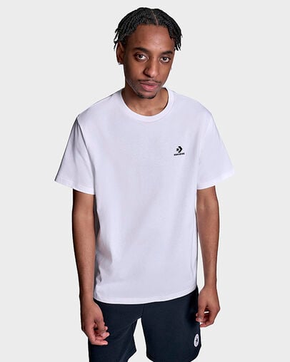 Star Chevron T-Shirt White, Front View