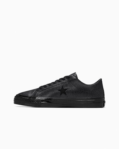 One Star Pro Jamie Platt Negro/Negro/Blanco, Inner Side View