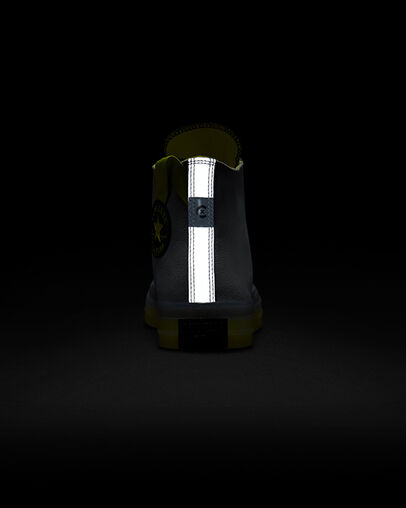 Chuck Taylor All Star CX Ash Stone/Black/Lime Twist, Reflective View