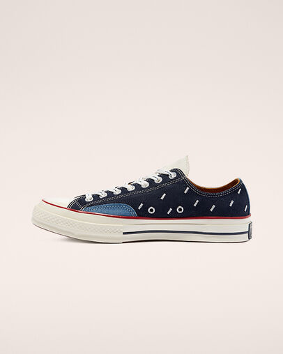 Chuck 70 Indigo Boro Midnight Navy/Egret/Garnet, Inner Side View