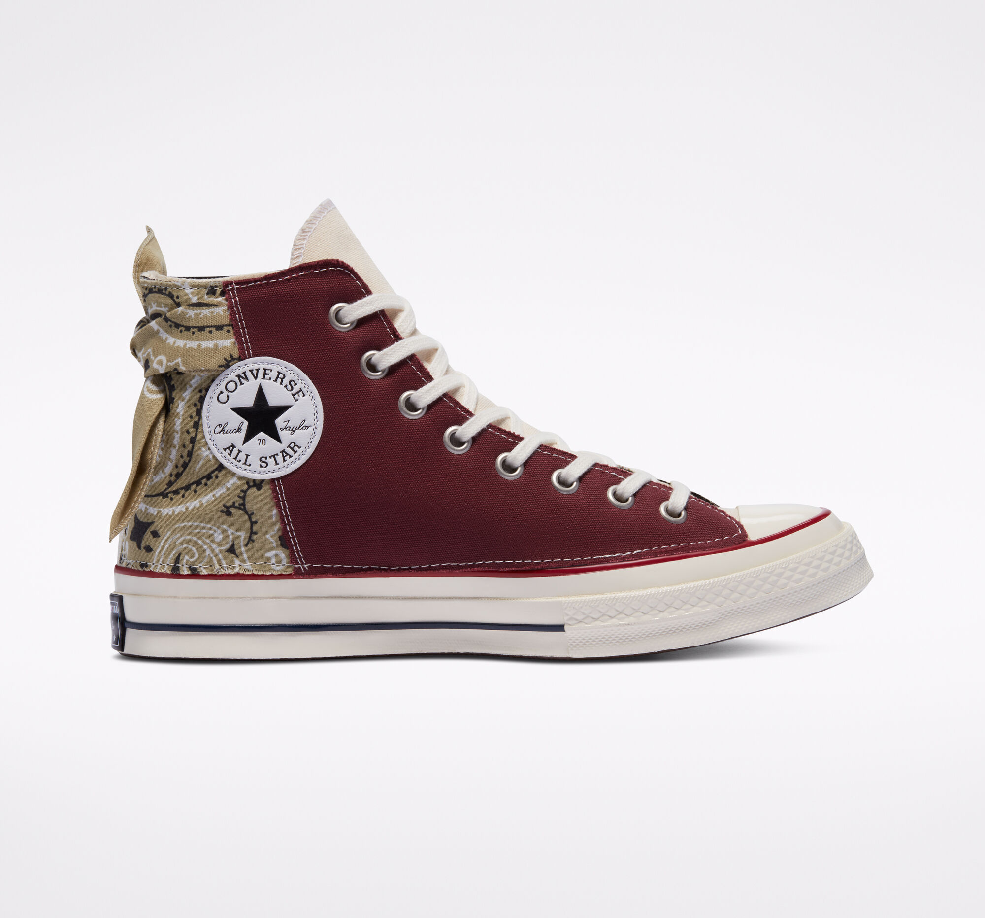 converse chuck 70 patchwork high top sneaker