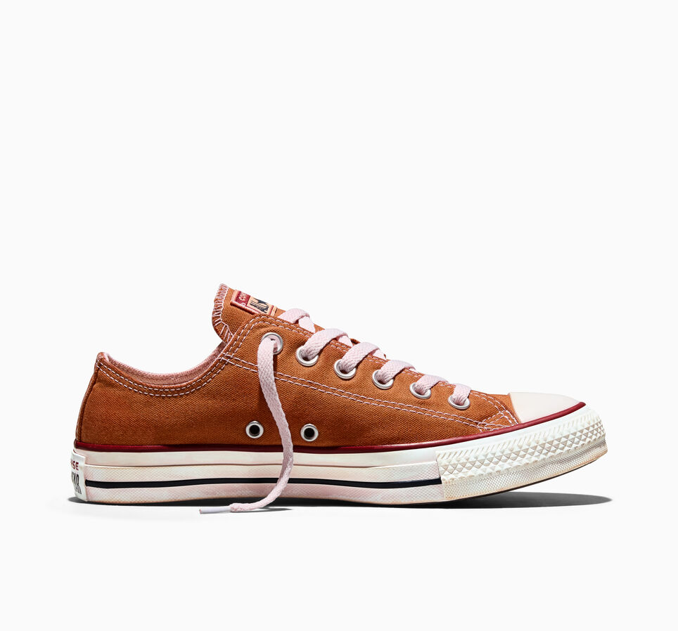 Chuck Taylor All Star Dip Dye Wide Width Orange Dust Dyed