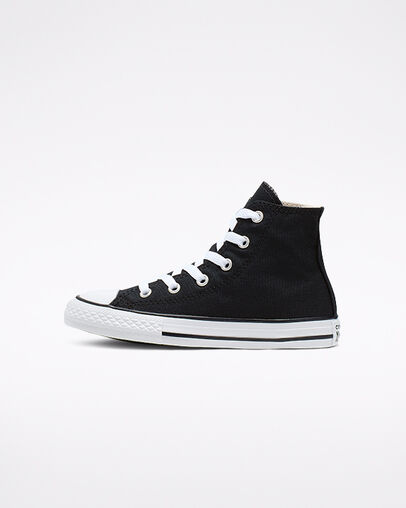 Chuck Taylor All Star Oversized Logo High Top Black/White/Black, Inner Side View