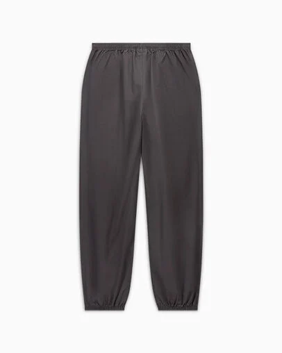 Woven Parachute Pants Dark Matter, Back View
