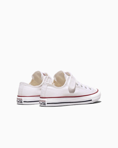 Chuck Taylor All Star Easy-On Blanco/Blanco/Natural, Heel View