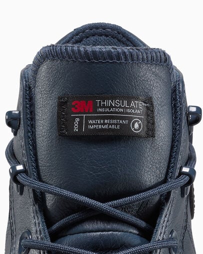 Chuck Taylor All Star Equip Waterproof Navy/Navy/Egret, Detail Angle View